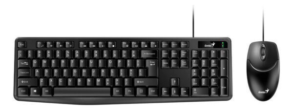 Combo Mouse + Teclado Genius Km-170 Usb Multimedia Oficina portal insumos