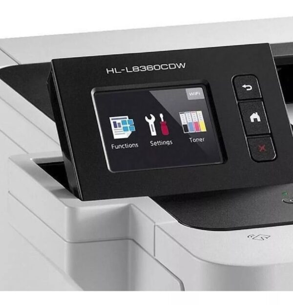 Impresora Brother Hl-l8360cdw Color Doble Faz Wifi Red
