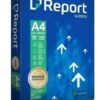 Resma Report A4 Alcalina De 500 Hojas De 75g Color Blanco