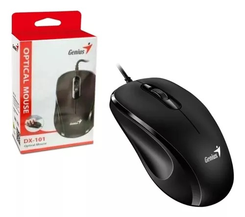 Mouse Genius Dx-101 Optico Usb Negro – Calm Black